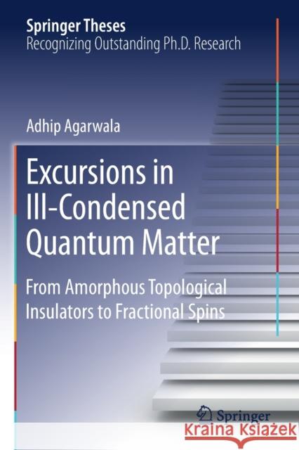 Excursions in Ill-Condensed Quantum Matter: From Amorphous Topological Insulators to Fractional Spins Agarwala, Adhip 9783030215132