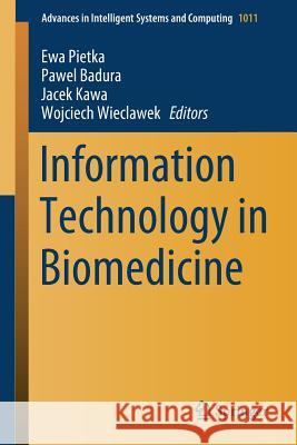 Information Technology in Biomedicine  9783030237615 Springer