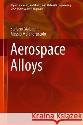 Aerospace Alloys Stefano Gialanella Alessio Malandruccolo 9783030244392 Springer