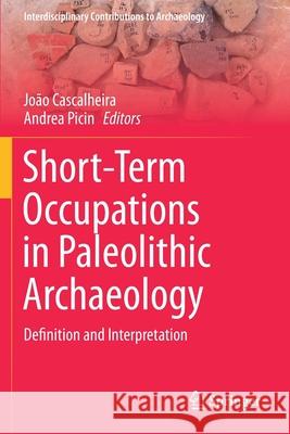 Short-Term Occupations in Paleolithic Archaeology: Definition and Interpretation Jo Cascalheira Andrea Picin 9783030274054 Springer