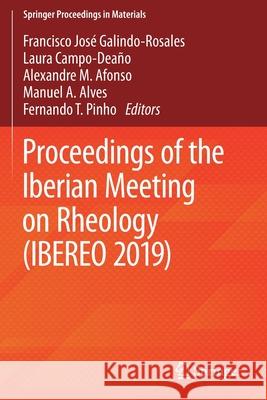 Proceedings of the Iberian Meeting on Rheology (Ibereo 2019) Galindo-Rosales, Francisco José 9783030277031