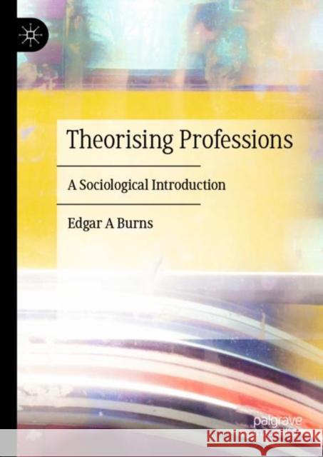 Theorising Professions: A Sociological Introduction Burns, Edgar A. 9783030279349 Palgrave MacMillan