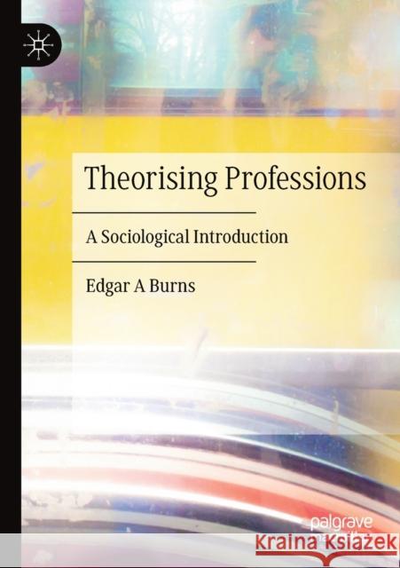 Theorising Professions: A Sociological Introduction Edgar A. Burns 9783030279370 Palgrave MacMillan