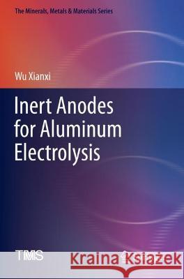 Inert Anodes for Aluminum Electrolysis Xianxi, Wu 9783030289157 Springer International Publishing