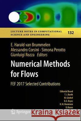 Numerical Methods for Flows: Fef 2017 Selected Contributions Van Brummelen, Harald 9783030307042 Springer