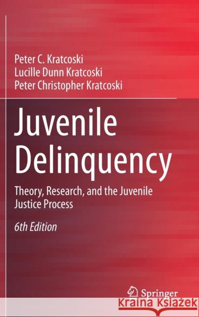 Juvenile Delinquency: Theory, Research, and the Juvenile Justice Process Kratcoski, Peter C. 9783030314514 Springer