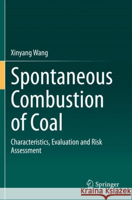 Spontaneous Combustion of Coal: Characteristics, Evaluation and Risk Assessment Xinyang Wang 9783030336936 Springer