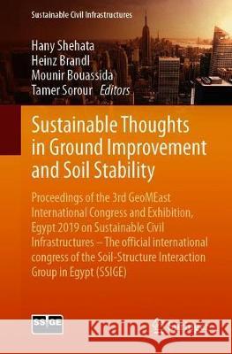 Sustainable Thoughts in Ground Improvement and Soil Stability: Proceedings of the 3rd Geomeast International Congress and Exhibition, Egypt 2019 on Su Shehata, Hany 9783030341831 Springer