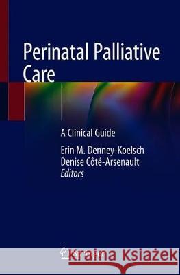 Perinatal Palliative Care: A Clinical Guide Denney-Koelsch, Erin M. 9783030347505 Springer