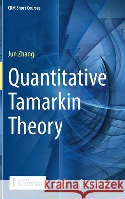 Quantitative Tamarkin Theory Jun Zhang 9783030378875 Springer