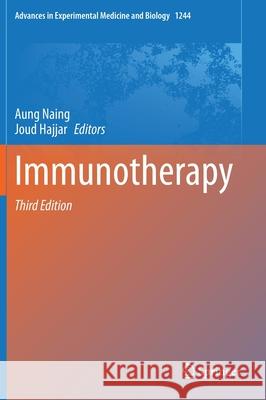 Immunotherapy Aung Naing Joud Hajjar 9783030410070