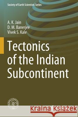 Tectonics of the Indian Subcontinent A. K. Jain D. M. Banerjee Vivek S. Kale 9783030428471 Springer