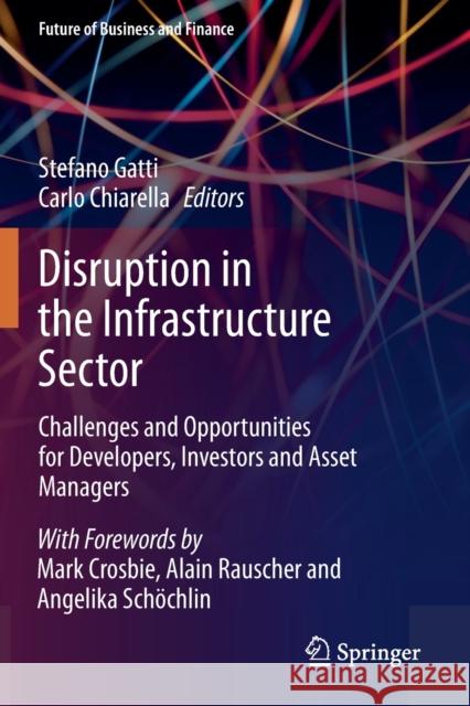 Disruption in the Infrastructure Sector: Challenges and Opportunities for Developers, Investors and Asset Managers Stefano Gatti Carlo Chiarella 9783030446697