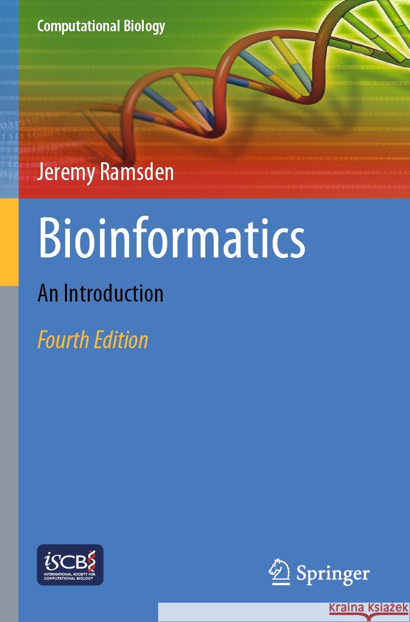 Bioinformatics Ramsden, Jeremy 9783030456092