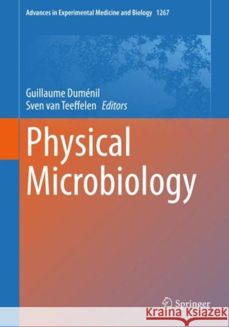 Physical Microbiology Dum Sven Va 9783030468859 Springer