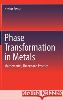 Phase Transformation in Metals: Mathematics, Theory and Practice Perez, Nestor 9783030491673