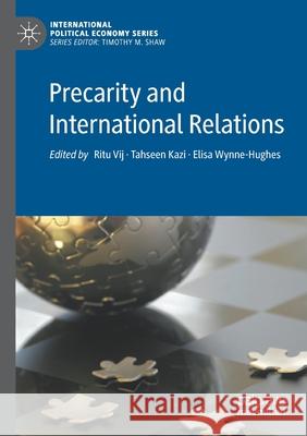 Precarity and International Relations  9783030510985 Springer Nature Switzerland AG