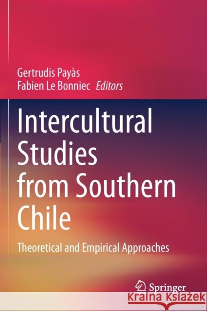 Intercultural Studies from Southern Chile: Theoretical and Empirical Approaches Pay Fabien L 9783030523657 Springer