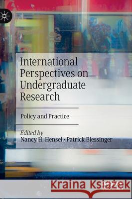 International Perspectives on Undergraduate Research: Policy and Practice Hensel, Nancy H. 9783030535582