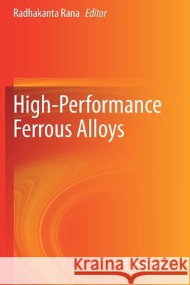 High-Performance Ferrous Alloys  9783030538279 Springer International Publishing