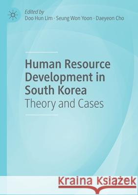 Human Resource Development in South Korea  9783030540685 