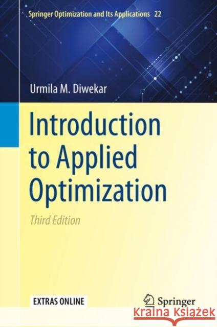 Introduction to Applied Optimization Urmila Diwekar 9783030554033