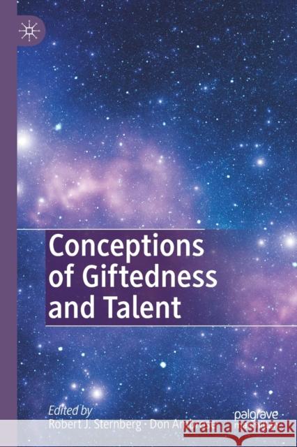 Conceptions of Giftedness and Talent  9783030568719 Springer International Publishing