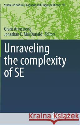 Unraveling the complexity of SE  9783030570064 Springer International Publishing