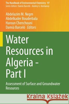 Water Resources in Algeria - Part I: Assessment of Surface and Groundwater Resources Negm, Abdelazim M. 9783030578978