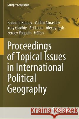Proceedings of Topical Issues in International Political Geography  9783030582654 Springer International Publishing