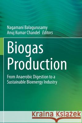 Biogas Production: From Anaerobic Digestion to a Sustainable Bioenergy Industry Nagamani Balagurusamy Anuj Kumar Chandel 9783030588298 Springer
