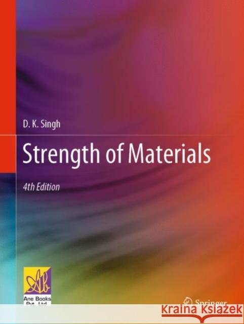 Strength of Materials Dinesh Kumar Singh 9783030596668