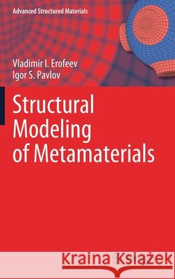 Structural Modeling of Metamaterials Vladimir I. Erofeev Igor S. Pavlov 9783030603298 Springer