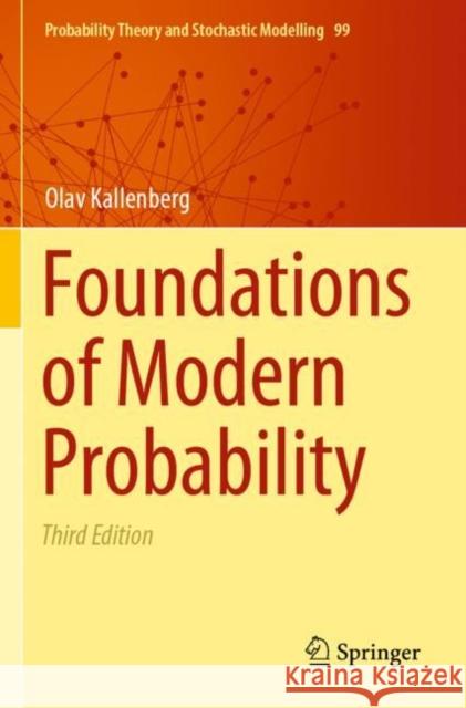 Foundations of Modern Probability  Olav Kallenberg 9783030618735 Springer International Publishing