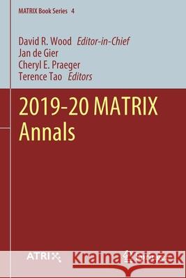 2019-20 Matrix Annals Wood, David R. 9783030624996 Springer