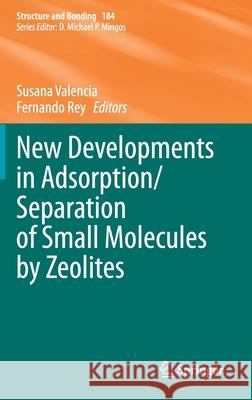 New Developments in Adsorption/Separation of Small Molecules by Zeolites Susana Valencia Fernando Rey 9783030638528 Springer