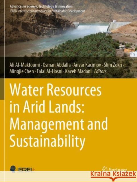 Water Resources in Arid Lands: Management and Sustainability  9783030670306 Springer International Publishing