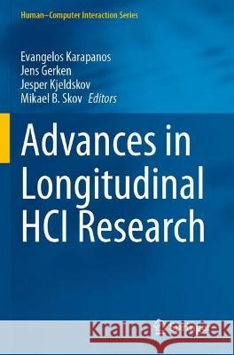 Advances in Longitudinal Hci Research Karapanos, Evangelos 9783030673246