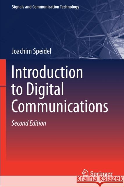 Introduction to Digital Communications Joachim Speidel 9783030673598 Springer International Publishing