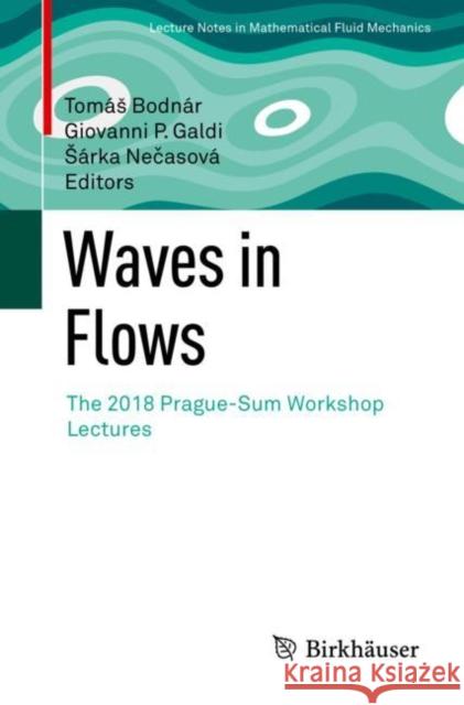 Waves in Flows: The 2018 Prague-Sum Workshop Lectures Bodn Giovanni P. Galdi S 9783030681432 Birkhauser