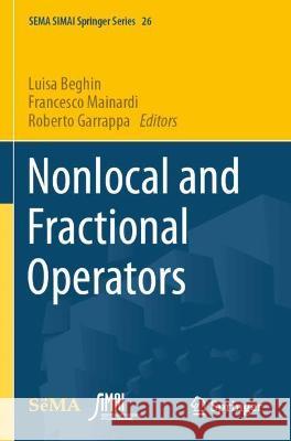 Nonlocal and Fractional Operators  9783030692384 Springer International Publishing