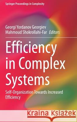 Efficiency in Complex Systems: Self-Organization Towards Increased Efficiency Georgi Georgiev Mahmoud Shokrollahi-Far 9783030692872 Springer