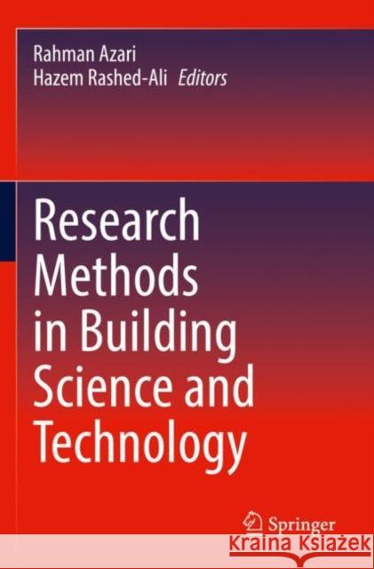 Research Methods in Building Science and Technology  9783030736941 Springer International Publishing