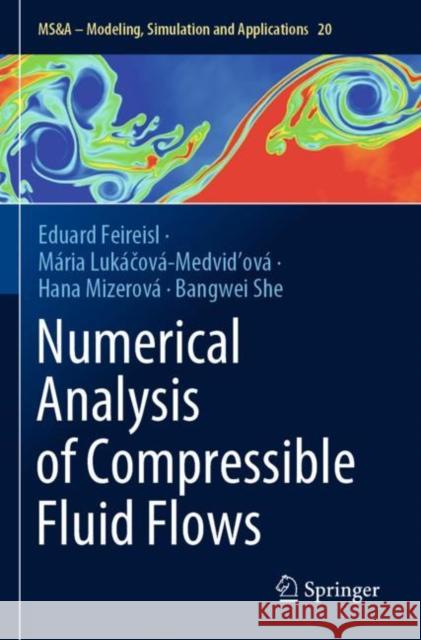 Numerical Analysis of Compressible Fluid Flows Eduard Feireisl M?ria Luk?čov?-Medviďov? Hana Mizerov? 9783030737900 Springer