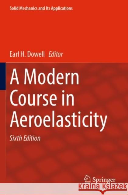 A Modern Course in Aeroelasticity  9783030742386 Springer International Publishing