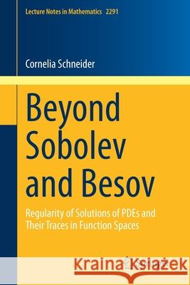 Beyond Sobolev and Besov: Regularity of Solutions of Pdes and Their Traces in Function Spaces Cornelia Schneider 9783030751388