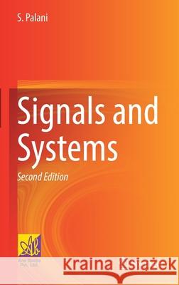 Signals and Systems S. Palani 9783030757410