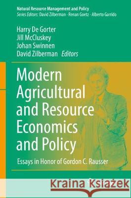 Modern Agricultural and Resource Economics and Policy  9783030777623 Springer International Publishing