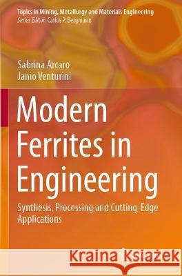 Modern Ferrites in Engineering: Synthesis, Processing and Cutting-Edge Applications Arcaro, Sabrina 9783030789909 Springer International Publishing