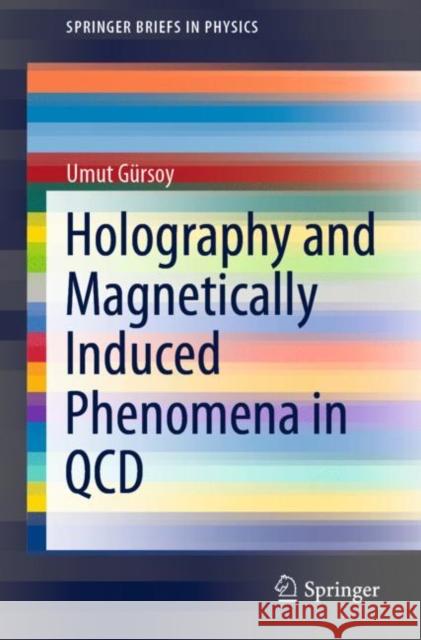 Holography and Magnetically Induced Phenomena in QCD G 9783030795986 Springer